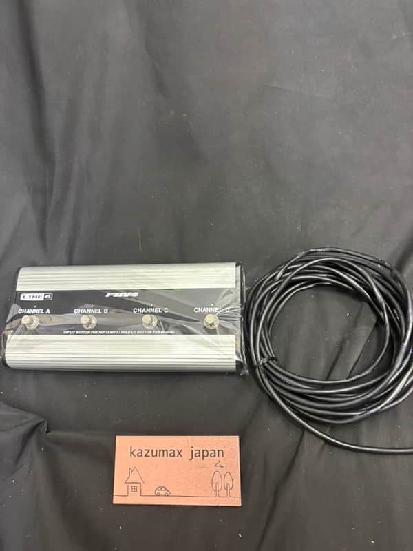 Line 6 FBV4 Four Channel Guitar Amp Foot Controller with Cable Tested image 1