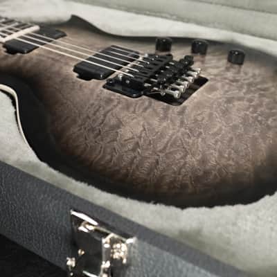 ESP-E-II Eclipse FR Electric Guitar - Charcoal Burst 253 USED MINT image 12