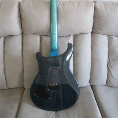 PRS Custom 24 Limited Edition Tree Of Life 2011 - Makena Blue image 6