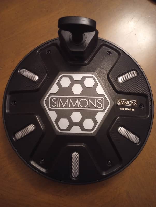 Simmons S500PAD8S Electronic Drum Pad - Black image 1