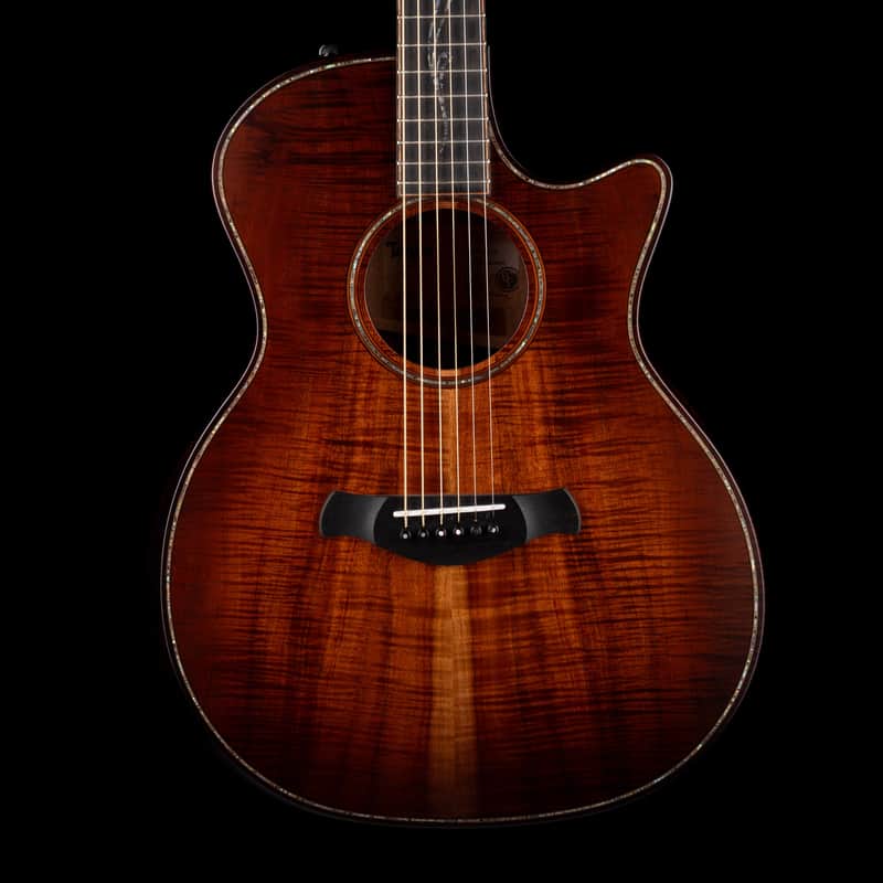 Pre Owned 2022 Taylor Builder's Edition K24ce AA Koa Kona Burst with OHSC image 1