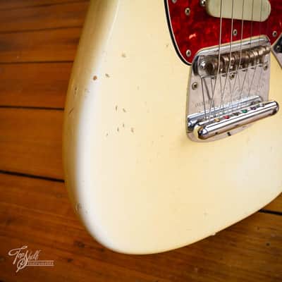 Fender Mustang Olympic White 1966 image 15