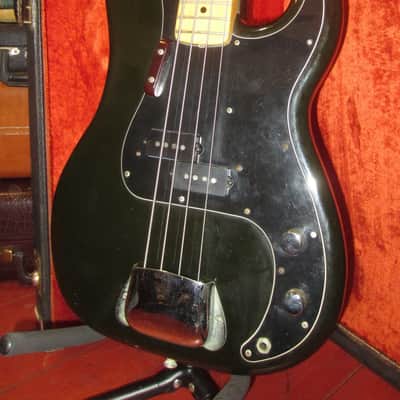 1976 Fender Precision Bass Black image 1