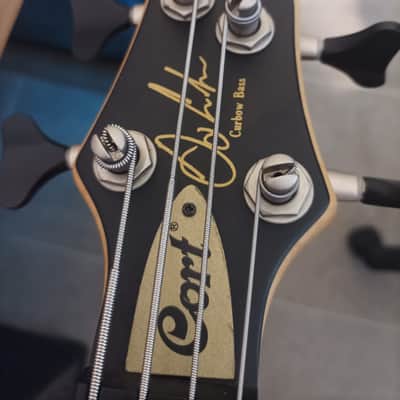 Cort Curbow 4 Bass Cherry Red Sparkle image 4