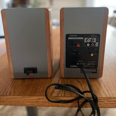 Edifier R1280D Active Bookshelf Speakers with Bluetooth 2020 - Present - Brown image 2