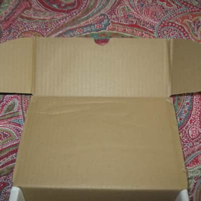lightly handled - mostly very clean Electro Harmonix EMPTY CARDBOARD BOX and printout copy of Owner's Instructions ONLY for USA Big Muff Reissue (NO Pedal, NO original paperwork) image 22