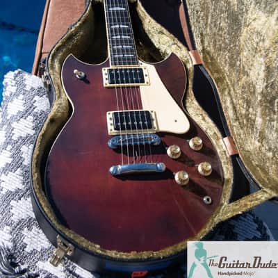 1981 Yamaha SG-800 - Oil Stain Finish (Brown) -Made in Japan - Pro Set Up w Perfect Frets/Action/Intonation image 4