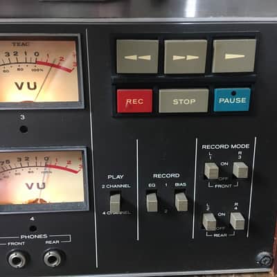 TEAC A-2340SX 7 Inch 4 channel stereo quadrophonic reel to reel tape deck recorder image 3