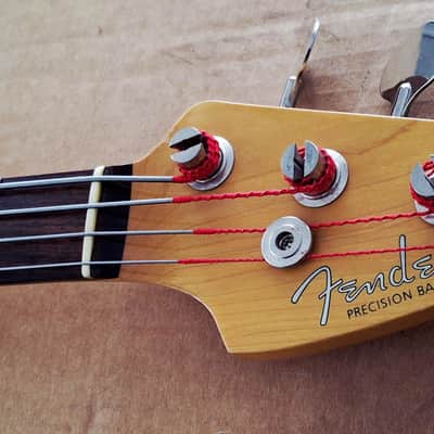 Fender PB-62 EX Precision Bass MIJ 1993-1994 Candy Apple Red Fujigen image 13