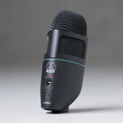 AKG C5600 condenser microphone with cardioid C414 style capsule, close to mint condition. image 1