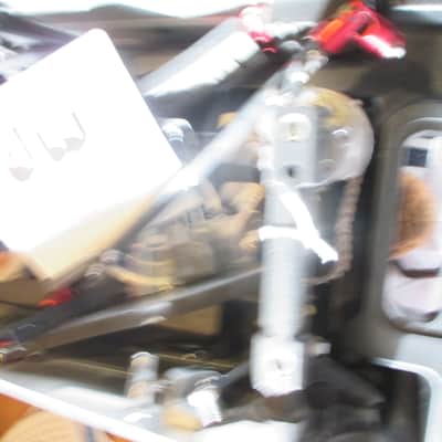 DW DWCP9002 9000 Series Double Bass Drum Pedal 2010s - Silver image 12