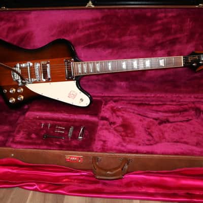 1999 Gibson Firebird V  Vintage Sunburst / Bigsby on Vibrate  / String spoiler / Banjo tuners image 22