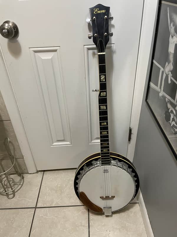Encore 5 String Closed Back Banjo 1960s/1970s image 1