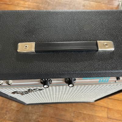 1979 Fender Musicmaster Bass Amp 12-Watt 1x12" Silverface image 13
