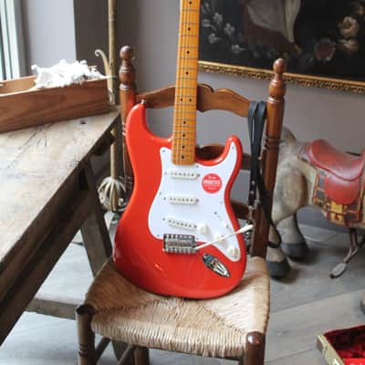 SQUIER Classic Vibe '50s Stratocaster, Fiesta Red, 3, 46 KG image 12