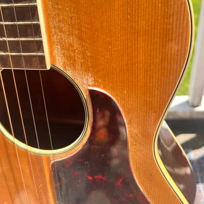 Acoustic Electric Tenor Guitar - Harmony w carrying bag image 3