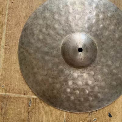 none Branded 14"hihat Cymbals B20 Bronze Raw Dark Dry image 6