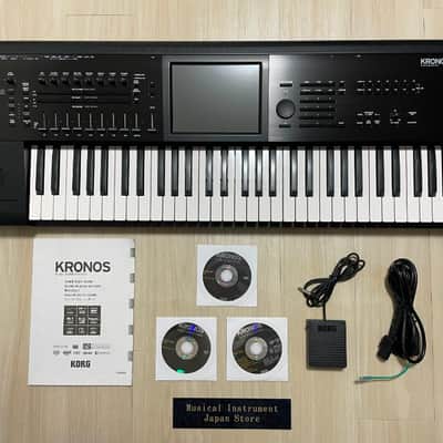 Korg Kronos 2 61-Key Music Workstation Keyboard Synthesizer with