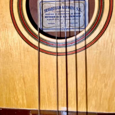 1960's Tranquillo Giannini S.A. No. 6 Classical Guitar image 3