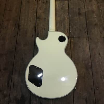 2010 Gibson Custom Shop Paul Custom in Aged White & original hard shell case Les image 5