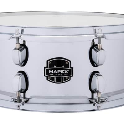 Mapex MPX 5.5x14 Steel Snare Drum - Polished Chrome (MPNST4551CN) image 1
