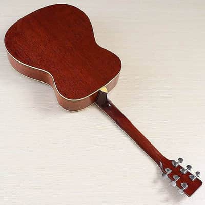 Electric Acoustic Resonator Guitar, Laminated Spruce Top Body, Mahogany Neck image 2