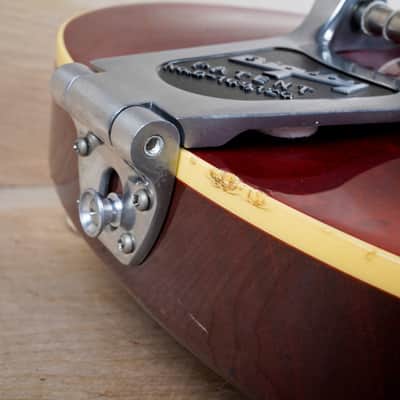 Epiphone LPS-80 Les Paul Standard (Japanese Domestic) with Bigsby MIJ 2000 Wine Red Japan Open Book Headstock w/ Bag image 7