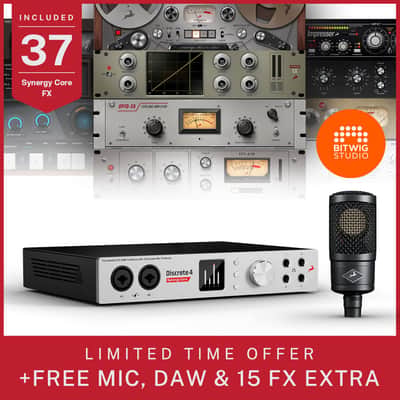 Antelope Discrete 4 Synergy Core Thunderbolt & USB Audio Interface with DSP & FGPA Processing (Open Box) image 3