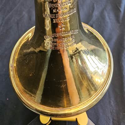 Besson Brevete Bb Trumpet 1910 - lacquer image 4