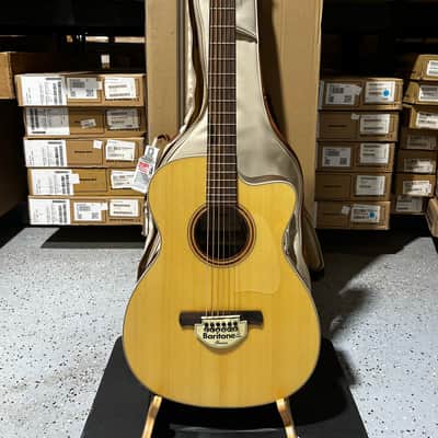 Ibanez Artwood ACFS380BT Cutaway Grand Concert Acoustic Electric Guitar - Open Pore Semi Gloss image 1