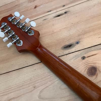 Beautiful Acoustica Elite Series Luthier Made Flat Top Mandolin Type A - Made in Leeds England image 14