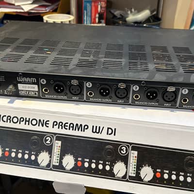 Warm Audio WA-412 4-Channel Mic Preamp 2016 - Present - Black image 5