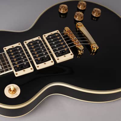 Epiphone Limited Edition Peter Frampton Les Paul Custom - 2018 - Ebony w/Gold image 12