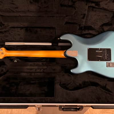 Ernie Ball Music Man Cutlass HSS Kaser B-52 2018 - 2021 - Vintage Turquoise Blue - OHSC, Tremolo, Strap, Strap Locks image 9