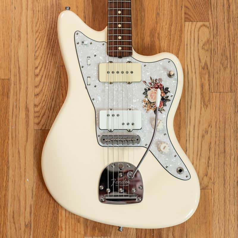 Fender Vintera I Jazzmaster Guitar Vintage Olympic White 2020 w/ Gig Bag image 1