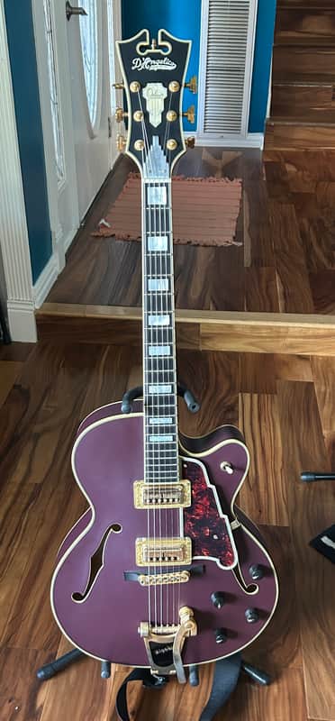 D'Angelico Deluxe 175 Hollow Body Single Cutaway with Bigsby Vibrato image 1
