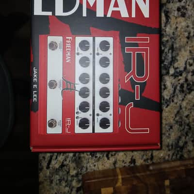 Friedman IR-J Jake E. Lee Signature Dual Tube Preamp 2024 - Present - Red / White image 5