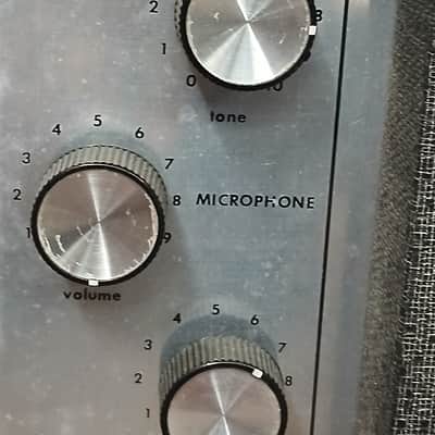 1967 Silvertone 1482 Vintage Tube Amp 1x12 w/ Tremolo, Danelectro USA-Made image 4