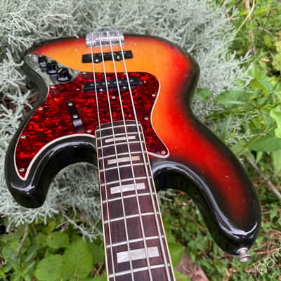 1973 Fender Jazz Bass - Rosewood Fretboard - Sunburst - OHSC image 8
