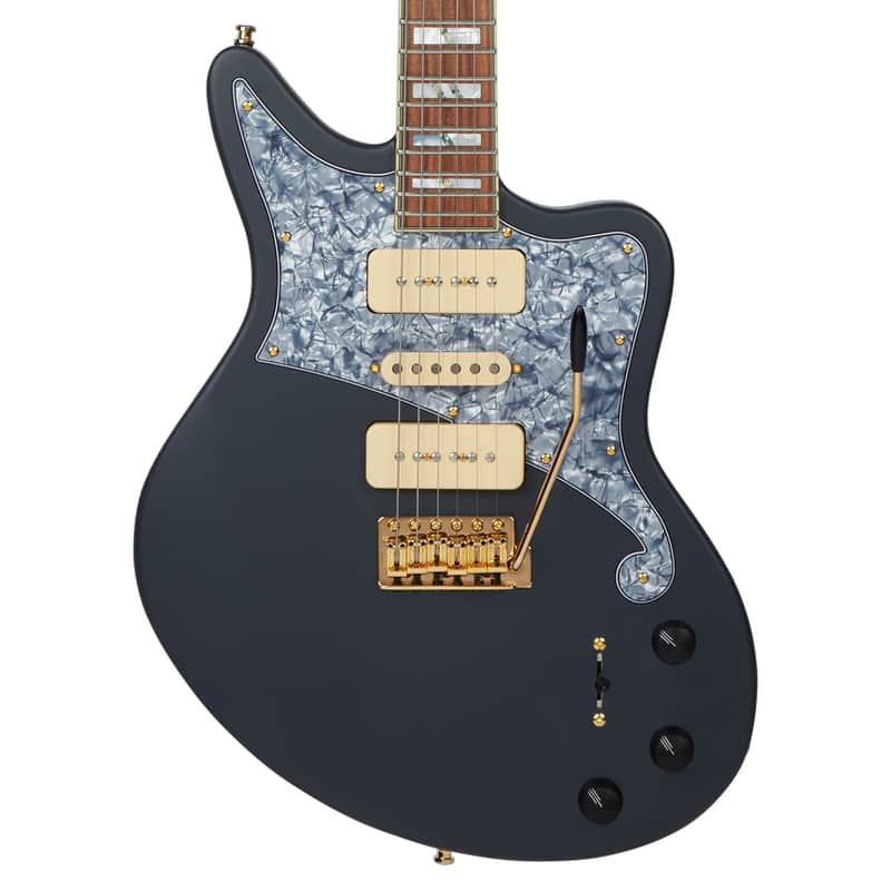 D'Angelico Deluxe Bob Weir Bedford Electric Guitar - Matte Stone - B-Stock image 1