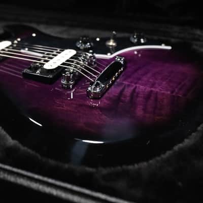 Gibson Victory Figured Top Electric Guitar - Dark Purple Burst 028 image 15