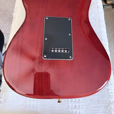 Allparts Stratocaster 2025 - Gloss Polyurethane Chestnut Finish image 2
