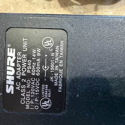 Shure SC4  mic wireless transmitter & receiver for repair or parts image 2