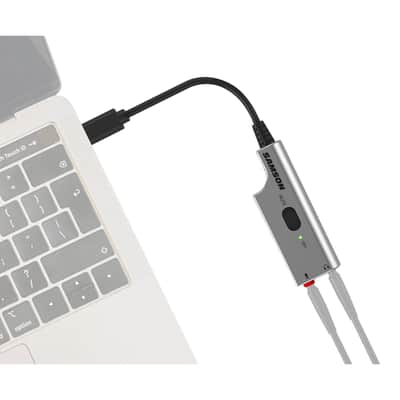 Samson LMU1 Compact Broadcast Lavalier Microphone with USB Adapter image 3