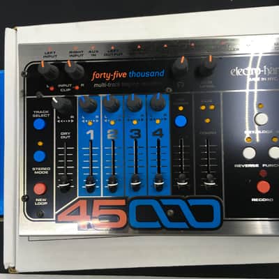 Electro-Harmonix 45000 Stereo Multi-Track Looper with Foot Controller 2013 - Present - Silver / Black image 3