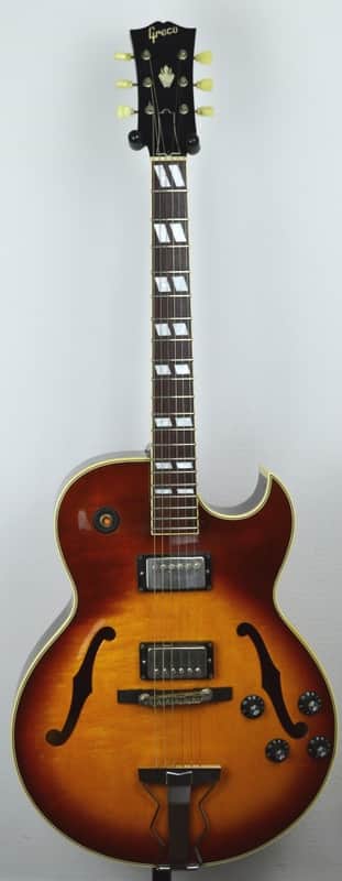Greco Fa-80 1980 sunburst Jazz Import JAPON | Reverb