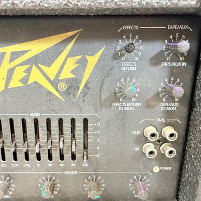 Peavey XR 600E 6-Channel Powered Mixer PA Head w/ Graphic EQ & Effects Late 1990's - Early 2000's image 2