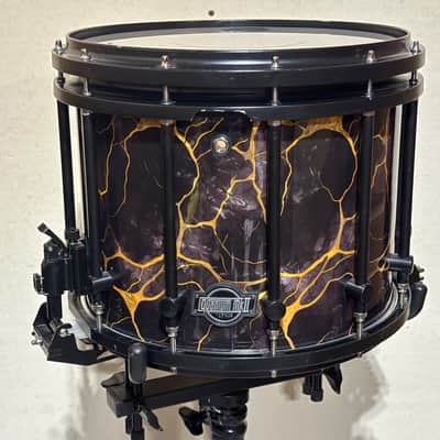 Mapex MKII Marching Snare Drum - Vortex Wrap / Black Hardware 14/12” image 3