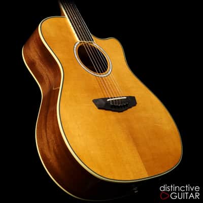 D'Angelico Excel Gramercy - Vintage Natural with Fishman Preamp image 2