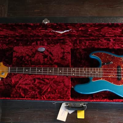 Used Fender 2023 Custom Shop 1964 Jazz Bass Relic - Ocean Turquoise w/OHSC image 15